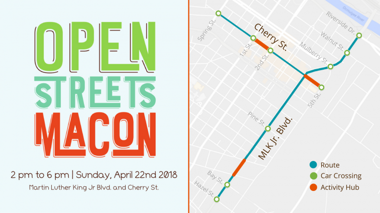 Gallery 3 - Open Streets Macon: MLK Jr Blvd + Cherry St