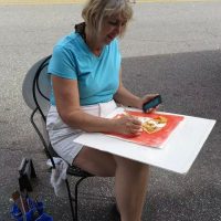 Gallery 3 - Painting and Music- a free Watercolor Demonstration