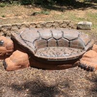 Gallery 6 - Clay Reptile Benches