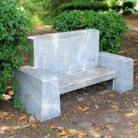 Gallery 3 - Sidney Lanier Memorial Bench