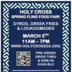 Holy Cross Spring Fling Food Fair