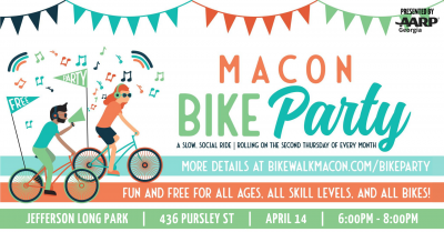 Macon Bike Party: Pleasant Hill