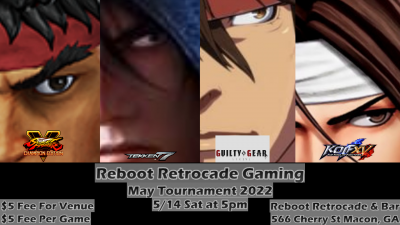 Reboot Retrocade Gaming FGC Tournament - May 2022
