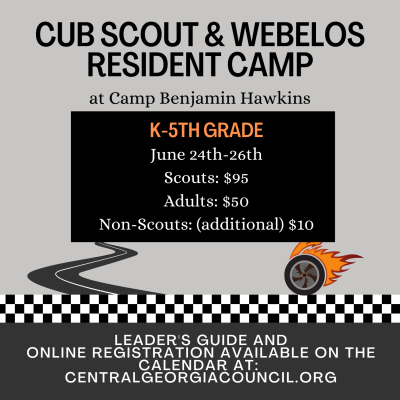 Cub & Webelos Resident Camp