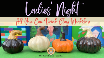 Ladies' Night Mini Pumpkin Clay Workshop