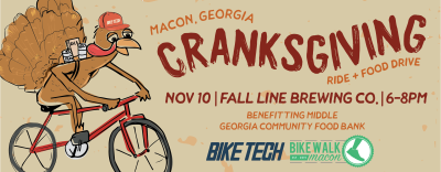 Macon Bike Party: Cranksgiving with Bike Tech