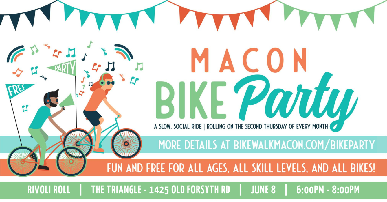 Macon Bike Party: Rivoli Roll