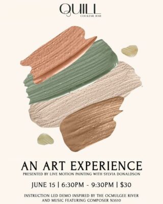 Quill Cocktail Bar presents: An Art Experience