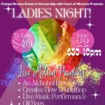 Reclaiming Ladies Night! With Live Motion Painting