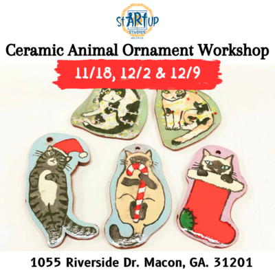 Ceramic Animal Ornament Workshop