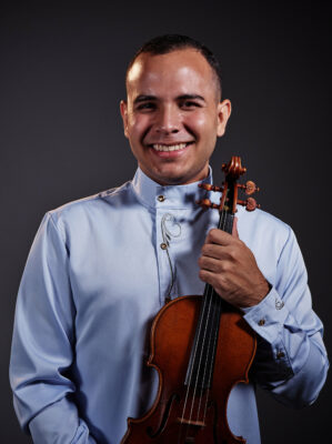 Violinist Samuel Vargas, February 15, 2024