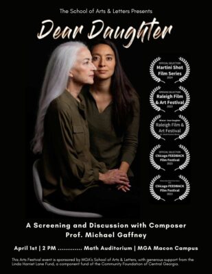 Dear Daughter: A Screening and Discussion with Composer Michael Gaffney
