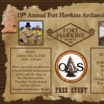 19th Annual Fort Hawkins Archaeology Day