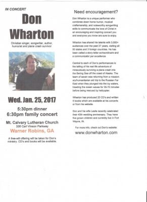 Free Family Concert by Don Wharton