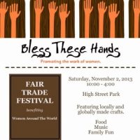 Bless These Hands Fair Trade Festival
