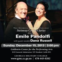 The Georgia Military College Steinway Concert Series presents Emile Pandolfi
